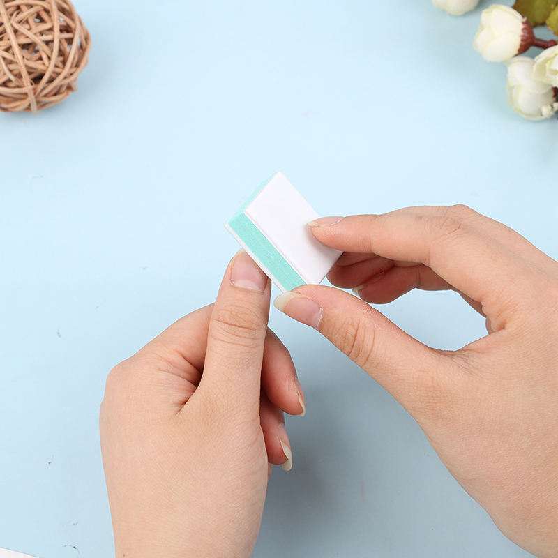 50 Pcs/lot Mini Nail Buffer Bl - Nail File Titanium avaliação e preço