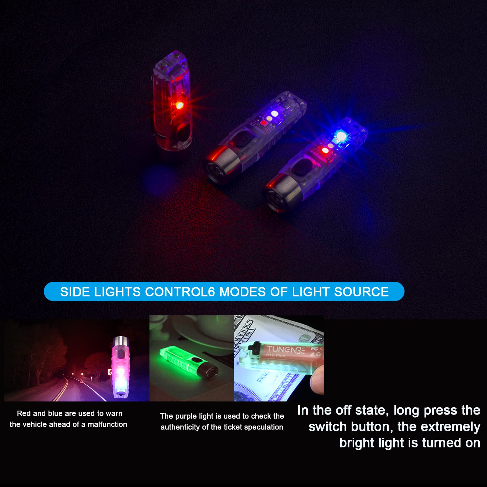 Mini Keychain Flashlights EDC  - Edc Carry Backpack avaliação e preço