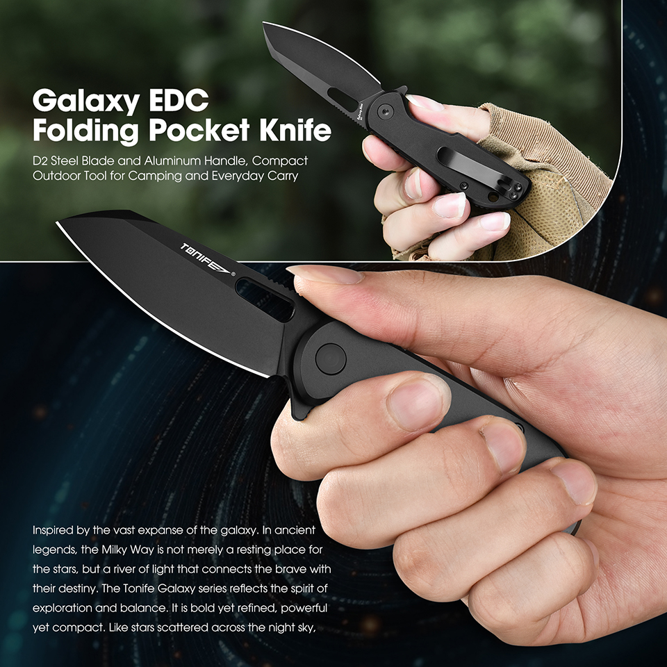TONIFE Galaxy Mini CKT9205 Fol - Edc Every Day Carry おもちゃ avaliação e preço