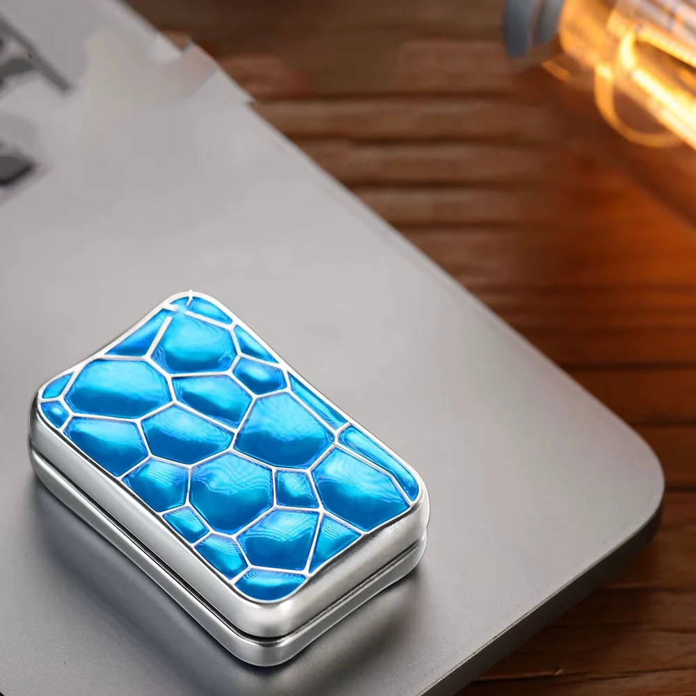 Water Cube Style Metal EDC Sli - Edc Carry Accessories avaliação e preço