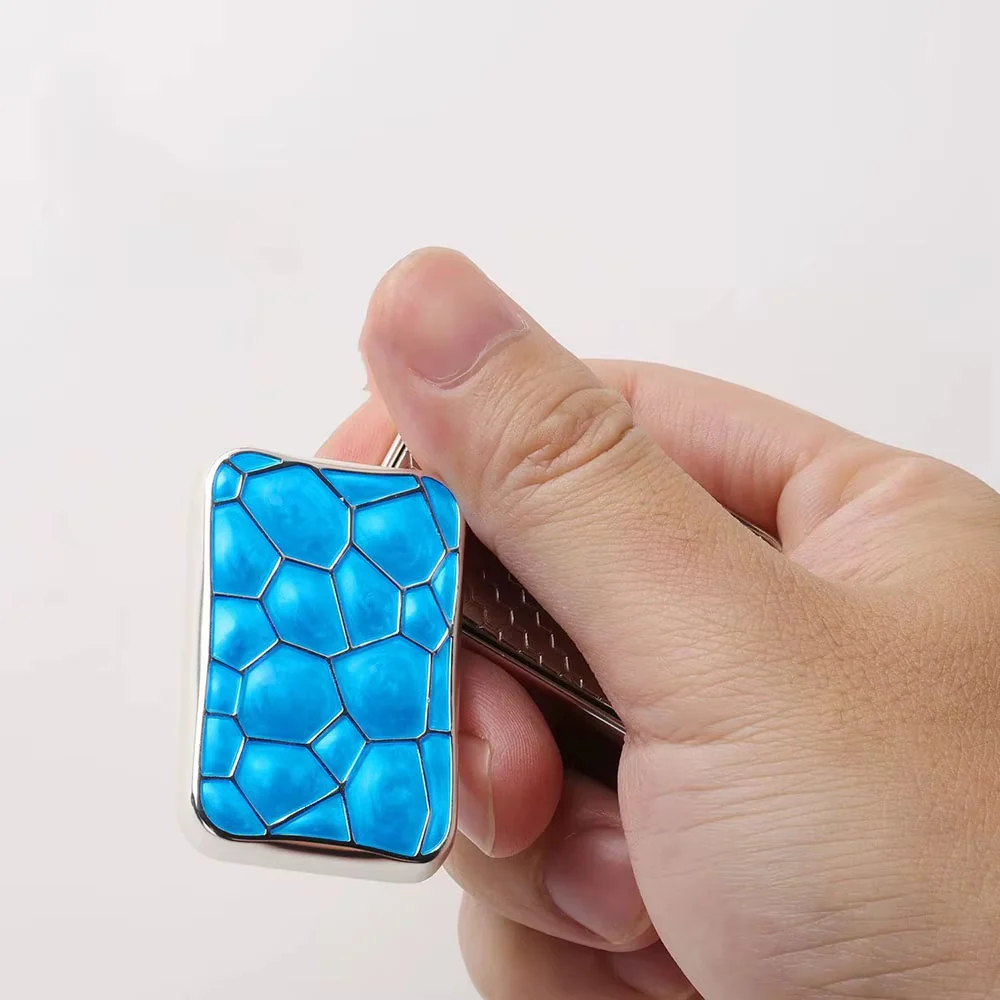 Water Cube Style Metal EDC Sli - Edc Carry Accessories avaliação e preço