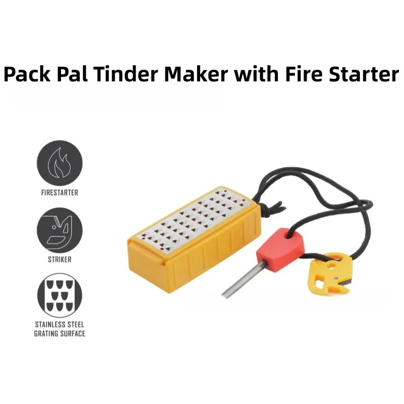 Lightweight Tinder Maker with  - Ferro Rod Striker avaliação e preço