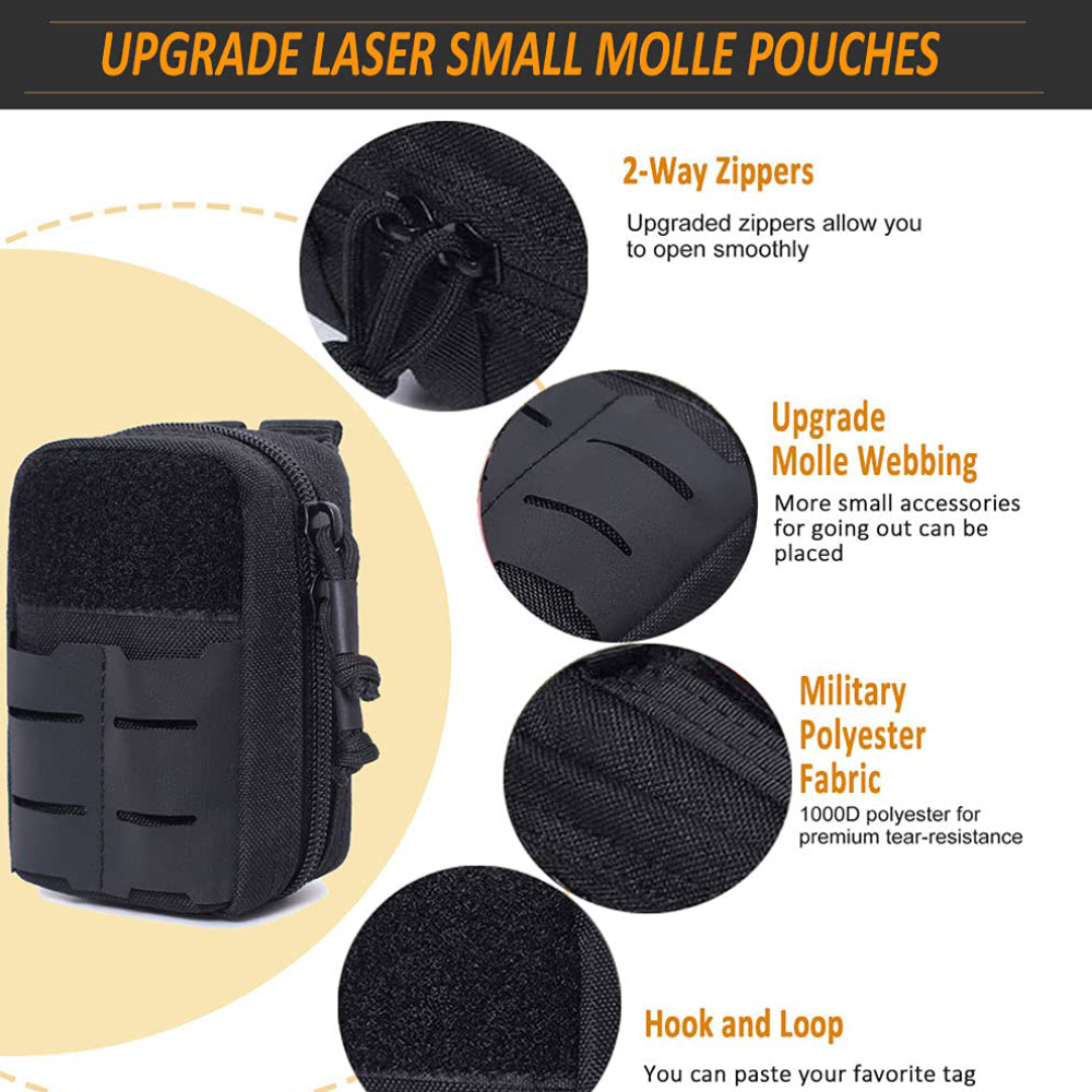 Tactical Mini Belt Pouches, Mu - Edc Carry Box avaliação e preço
