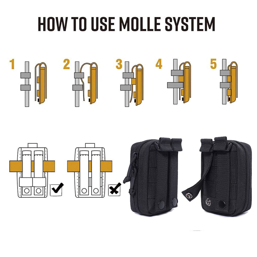 Tactical Mini Belt Pouches, Mu - Edc Carry Box avaliação e preço