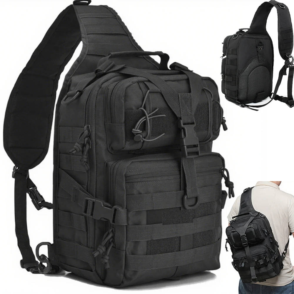 Tactical Sling Backpack Should - Edc Carry Backpack avaliação e preço