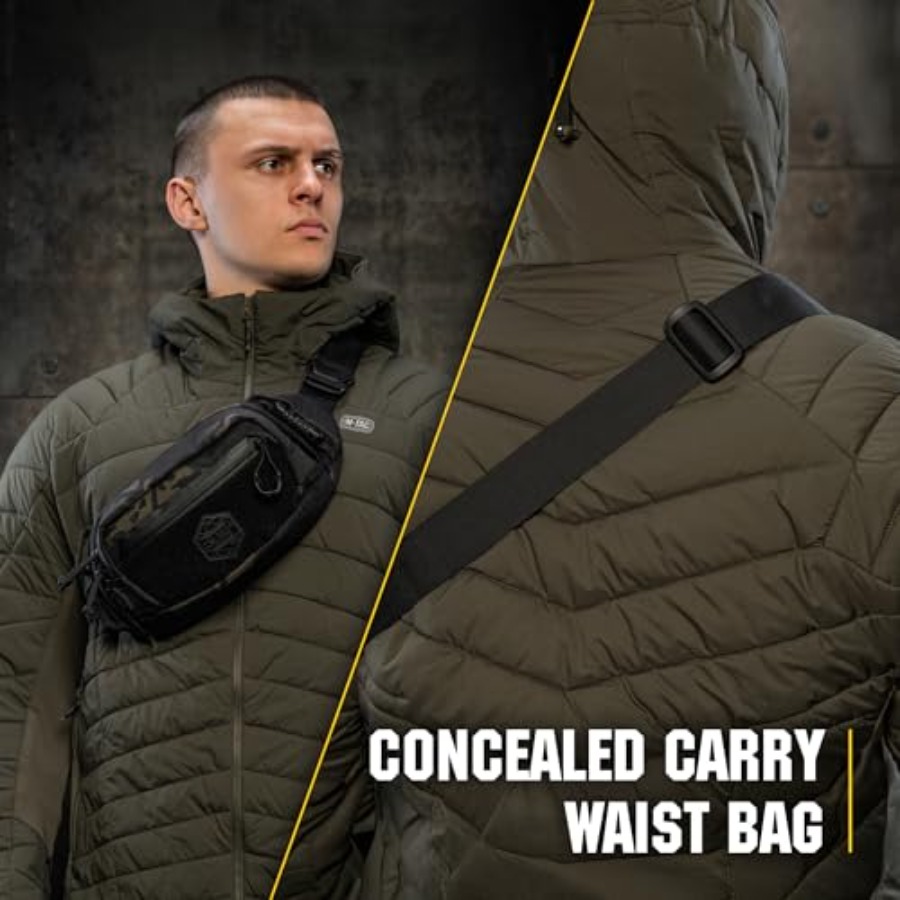 Tactical Mens Fanny Pack - Wai - Edc Concealed Carry avaliação e preço