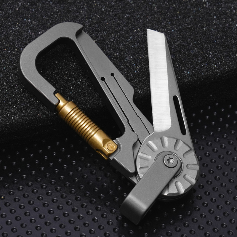 Titanium Alloy EDC Keychain Wi - Edc Car Carry avaliação e preço
