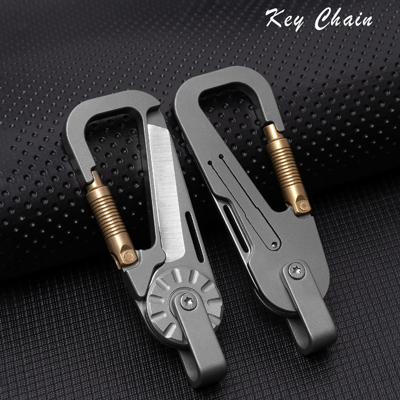 Titanium Alloy EDC Keychain Wi - Edc Car Carry avaliação e preço