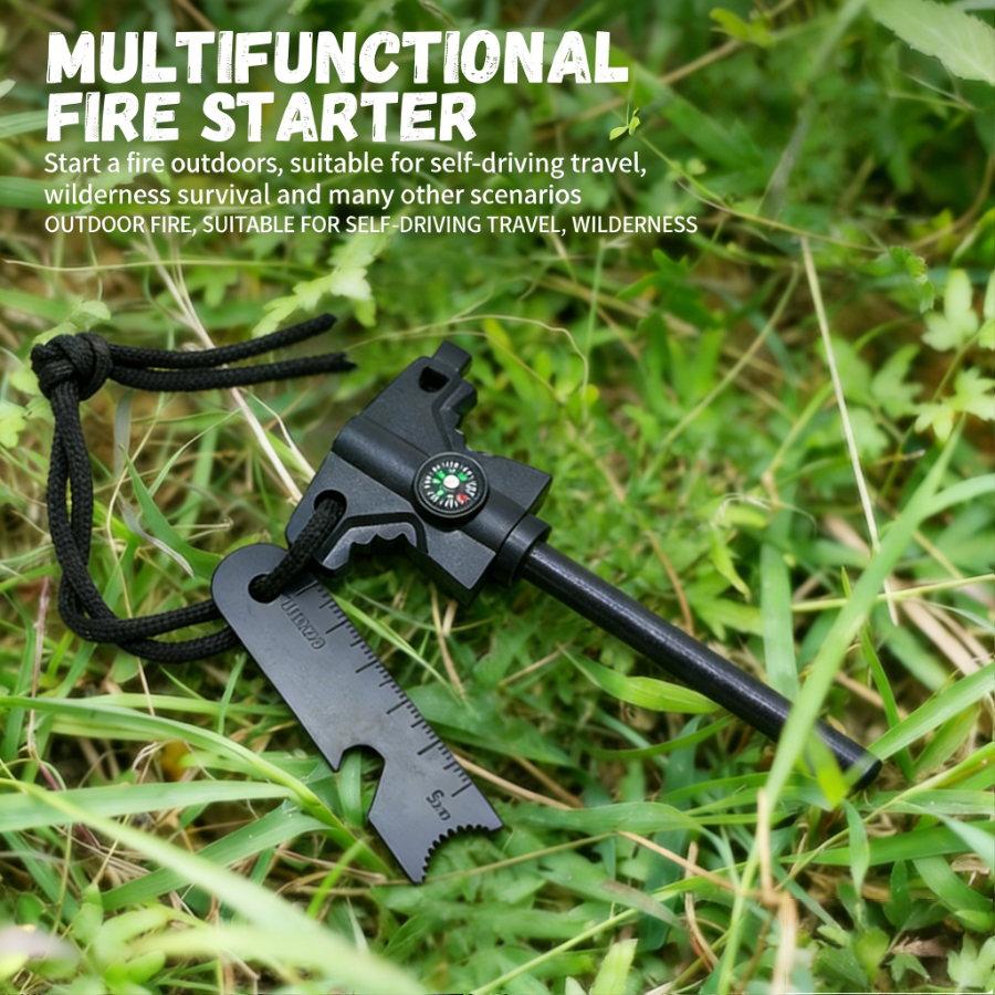 Multi-functional Survival Fire - Ferro Rod Striker avaliação e preço