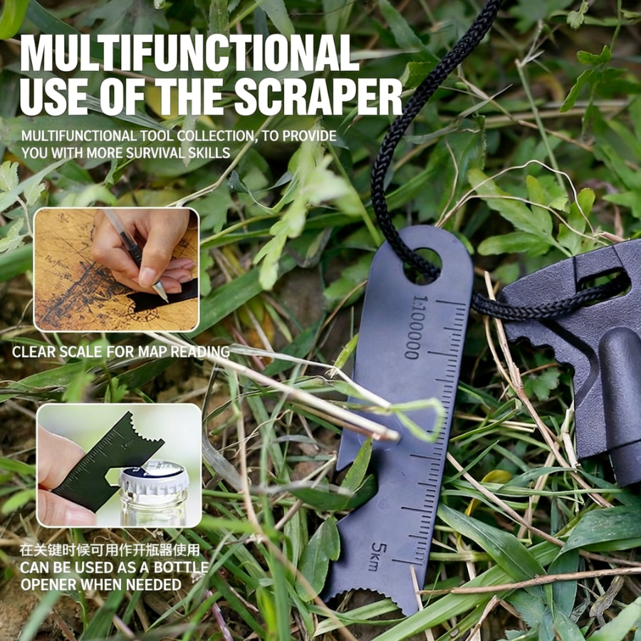 Multi-functional Survival Fire - Ferro Rod Striker avaliação e preço