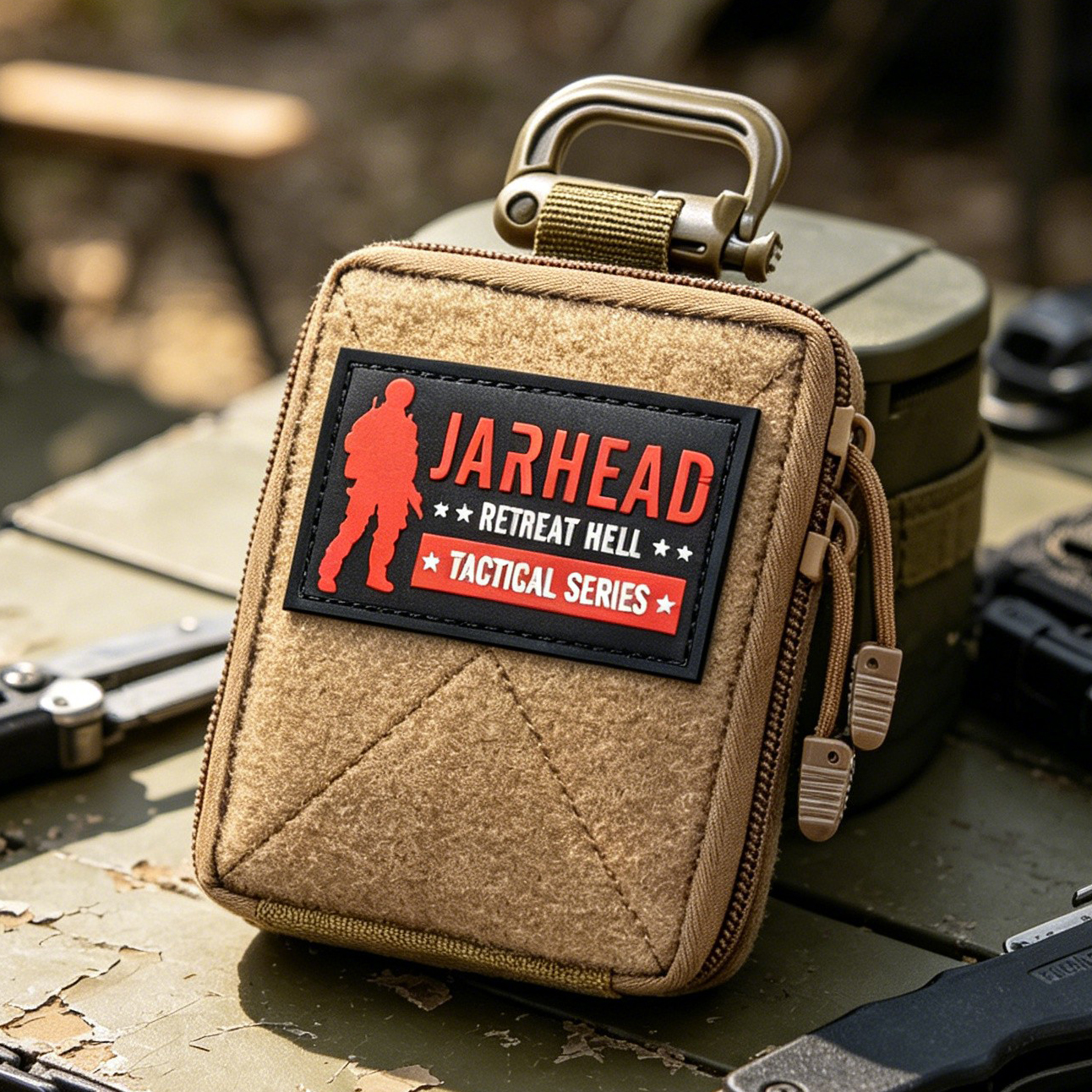 Mini Tactical Molle Utility Po - Edc Everyday Carry avaliação e preço