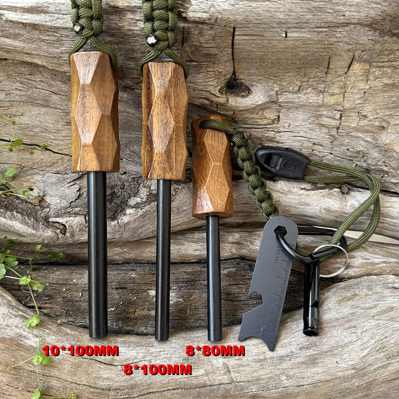 New Outdoor Flint Fire Starter - Ferro Rod Striker avaliação e preço