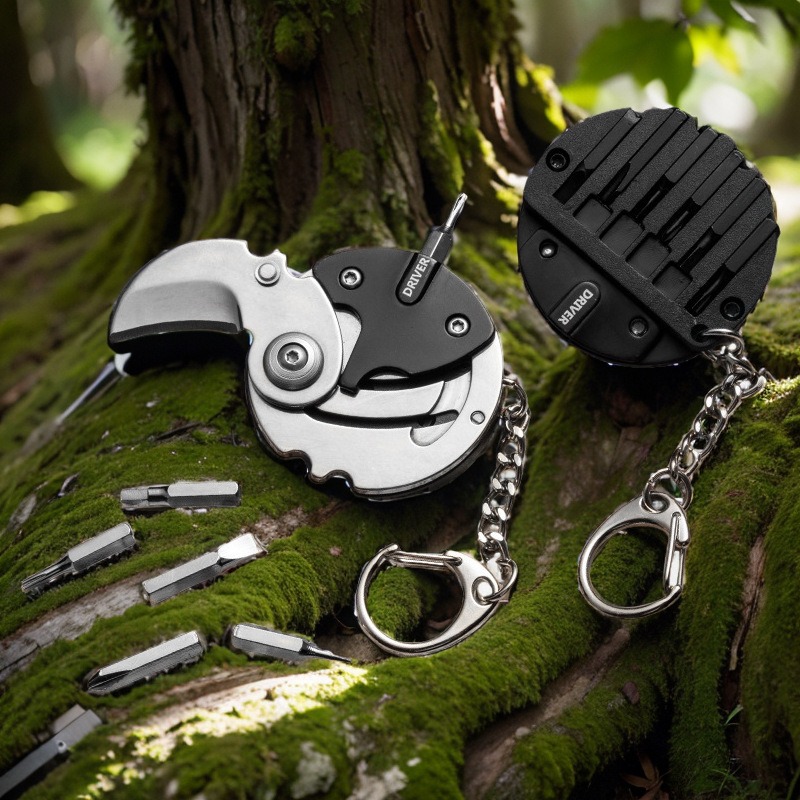 Coin Pocket Outdoor Folding Kn - Edc Carry Coins avaliação e preço