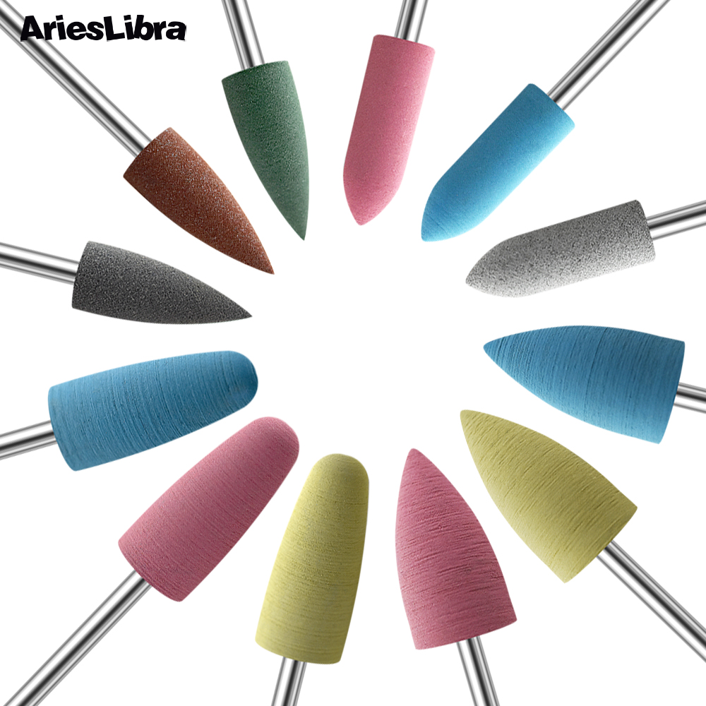 AriesLibra Rubber Nail Drill B - Nail File Titanium avaliação e preço