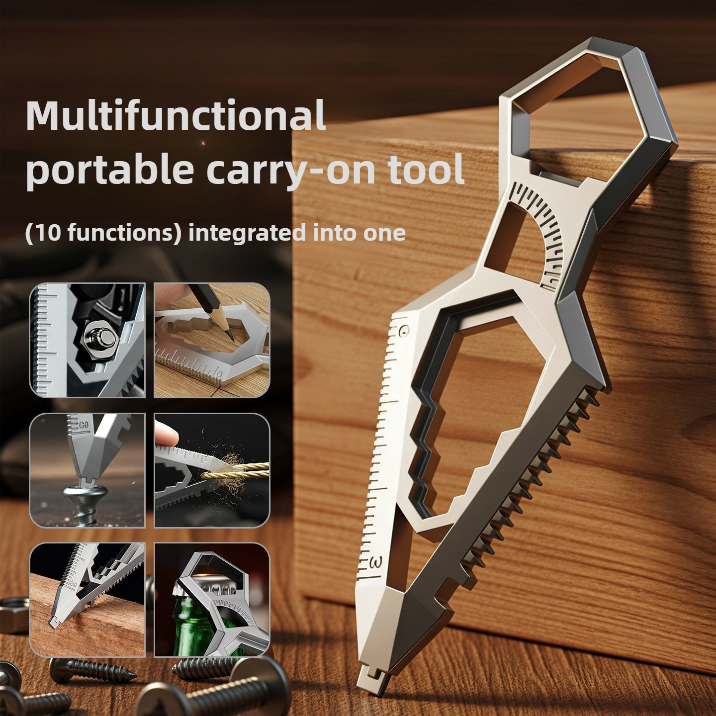 EDC Multitool 10-in-1 Portable - Edc Carry Accessories avaliação e preço