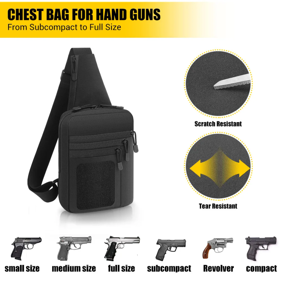 CAOX Tactical Pistol Gun Bag C - Edc Concealed Carry avaliação e preço