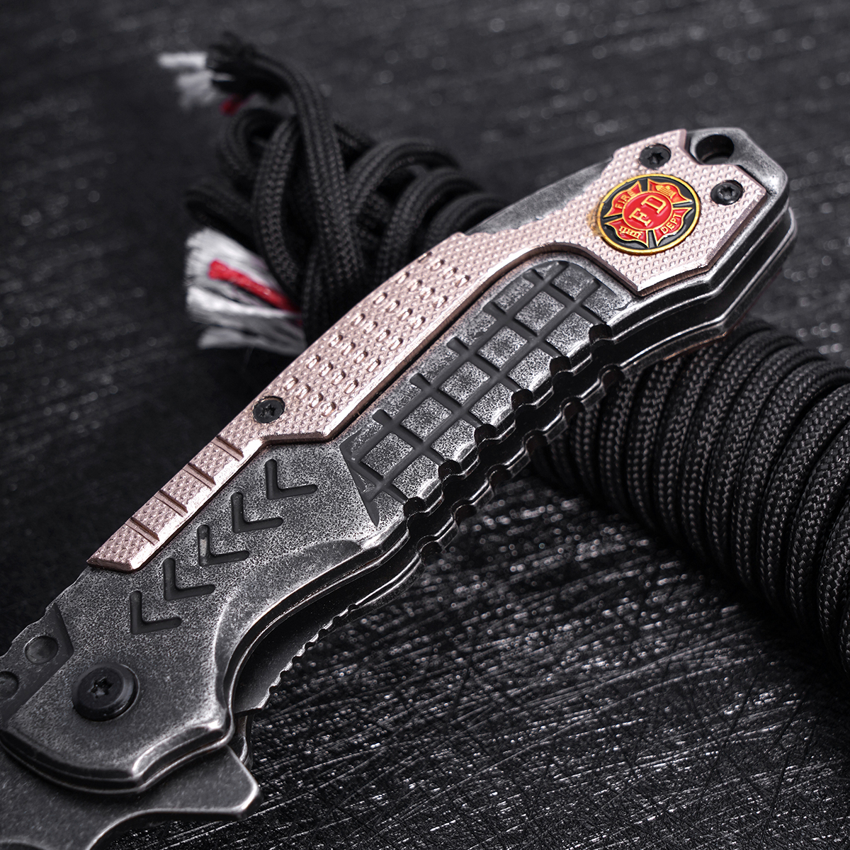 Premium Stonewashed Stainless  - Edc Day Carry avaliação e preço