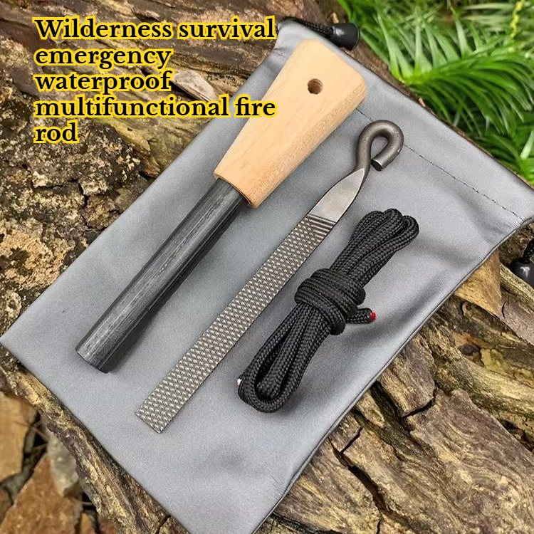Outdoor Waterproof Emergency F - Ferro Rod Striker avaliação e preço