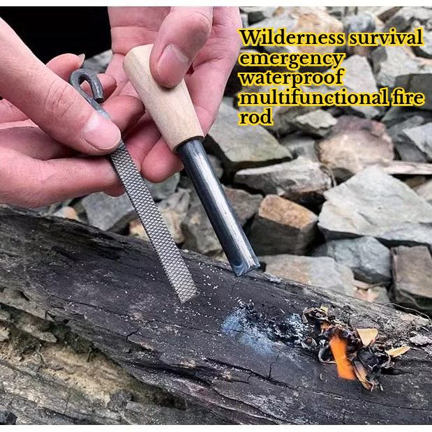 Outdoor Waterproof Emergency F - Ferro Rod Striker avaliação e preço