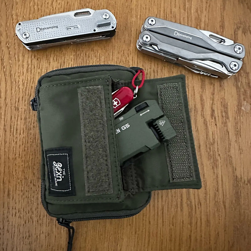 Casual Men's Coin Purse Daily  - Edc Carry Coins avaliação e preço