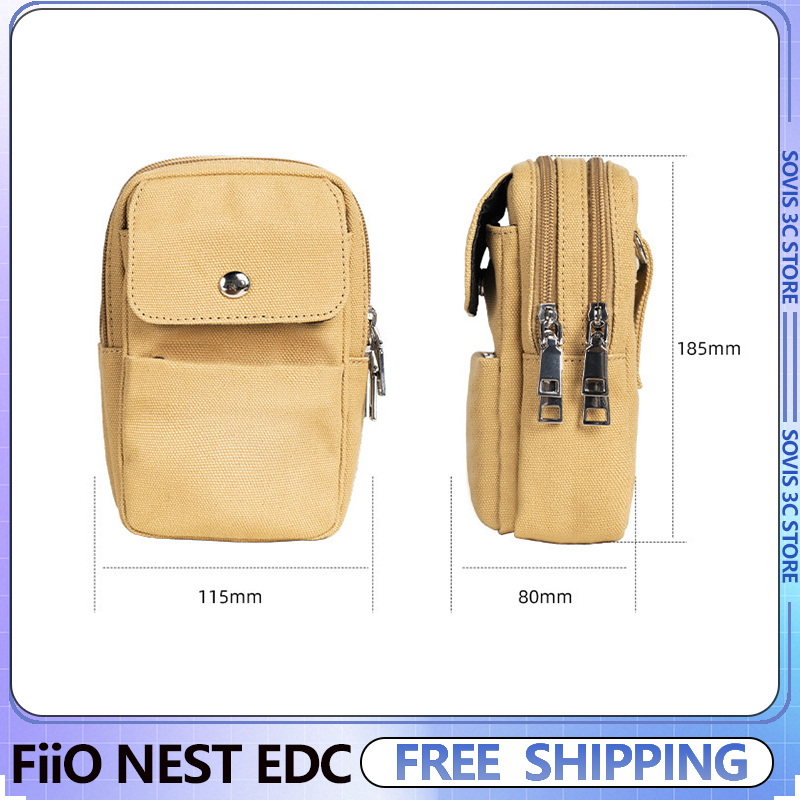 FiiO NEST EDC Storage Bag Port - Edc Carry Accessories avaliação e preço