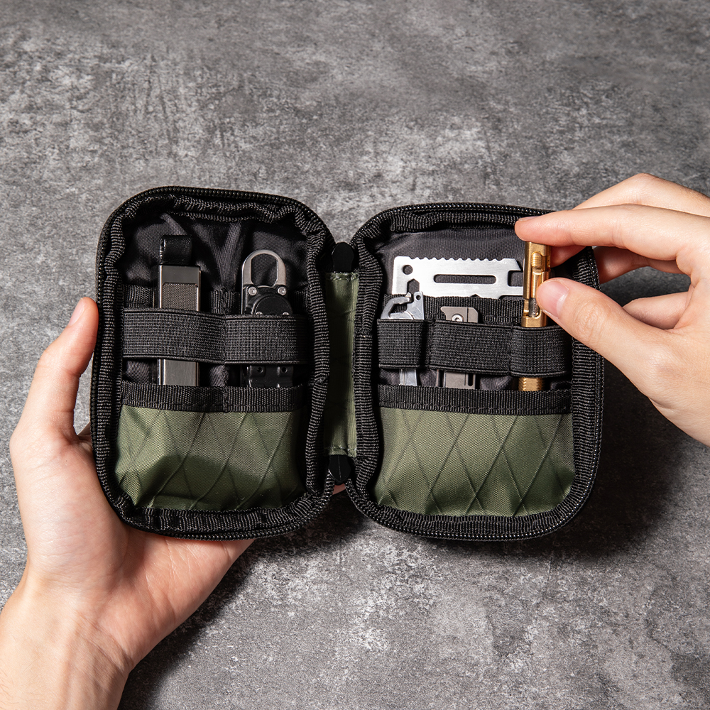 Small EDC Wallet Pouch EDC Poc - Edc Concealed Carry avaliação e preço