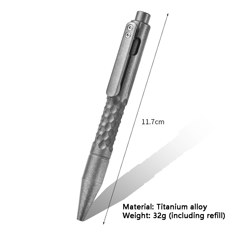 Titanium alloy signature pen p - Edc Carry Essentials avaliação e preço